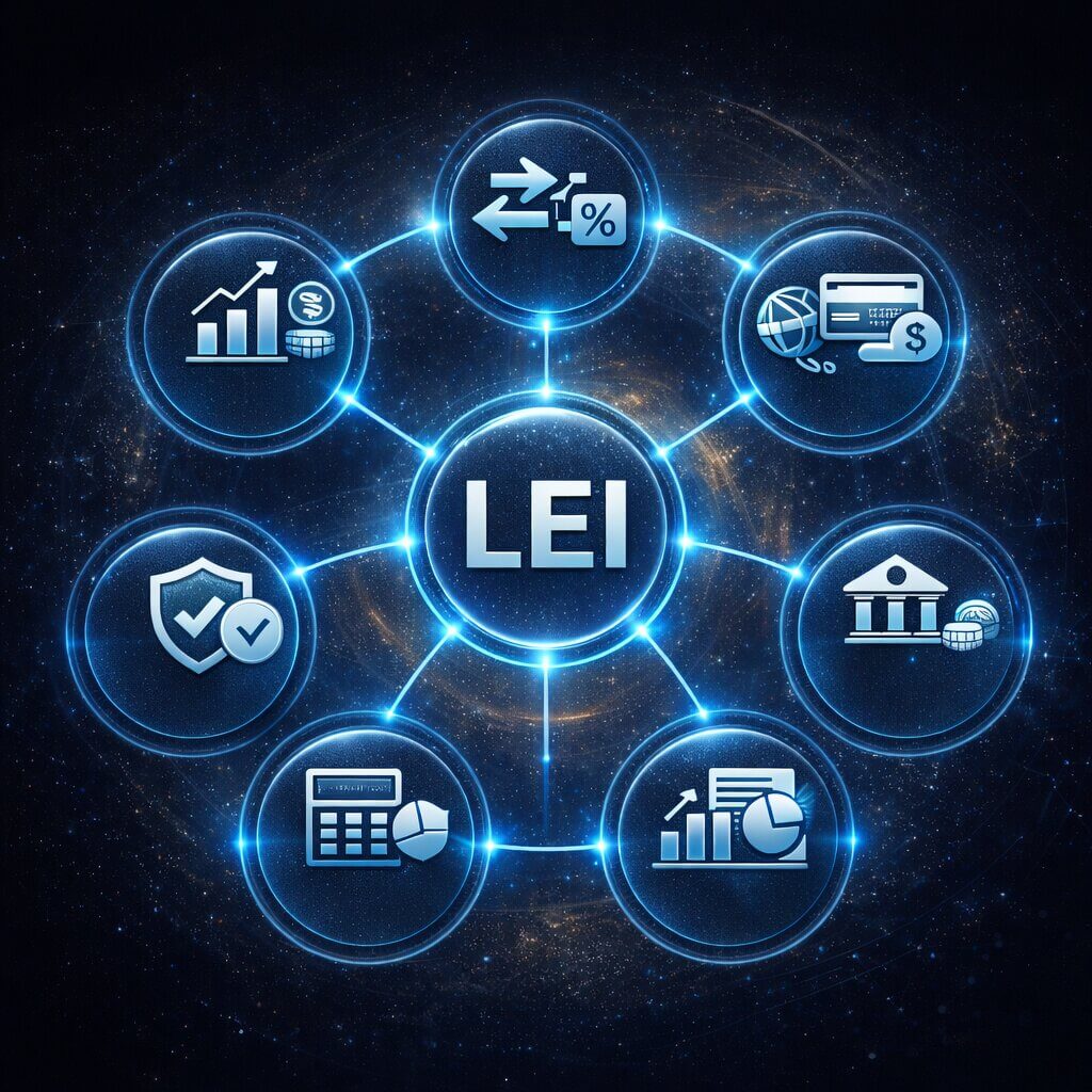 금융 시장, 결제, 보고 및 국제 비즈니스 운영에서의 글로벌 LEI 코드 활용 사례